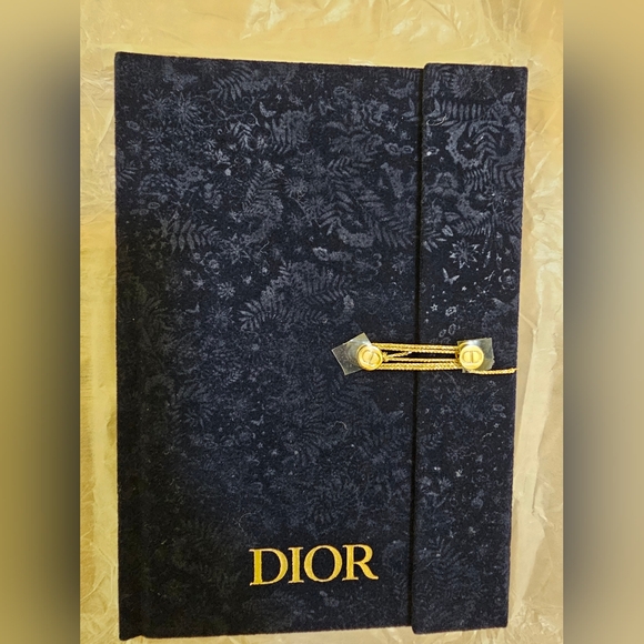 Christian Dior Novelty Notebook 2021 Velvet material birthday vip gift, GWP - Picture 3 of 10